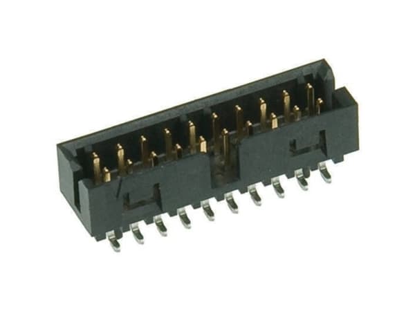 Molex 878322620 Stiftlist Kodningsbar, med låsfunktion Rutmått: 2 mm Totalt antal poler: 26 Antal rader: 2 18 st Rör