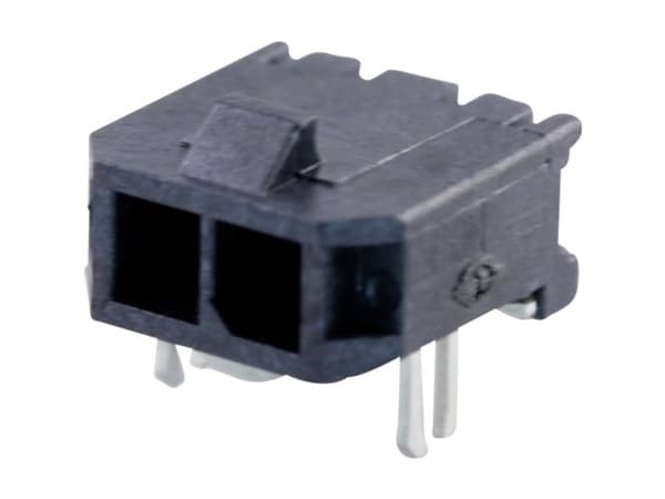 Molex Indbygningsstiftliste (standard) Samlet antal poler 2 Rastermål: 3 mm 436500209 1 stk Tape on Full reel