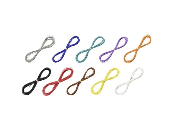 TRU COMPONENTS TC-9475608 Signalledning 1 x 0.2 mm² Multicolor 1 Set