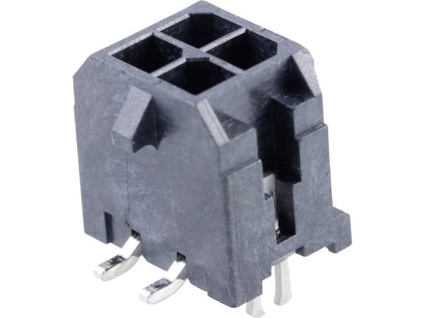 Molex Indbygningsstiftliste (standard) Samlet antal poler 4 Rastermål: 3 mm 430450415 1 stk Tape on Full reel