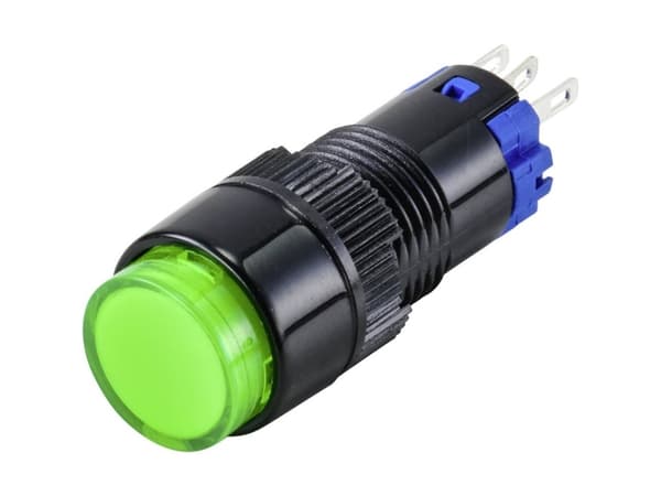 TRU COMPONENTS LAS2Y-11Z/G Trykkbryter 250 V 3 A 1 x Av/På Klikkende IP40 1 stk