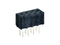 Miniatyrbild 2 av 2: Molex Inbyggd sockellist (standard) Totalt antal poler 10 Rutmått: 2 mm 791077004 51 st Rör