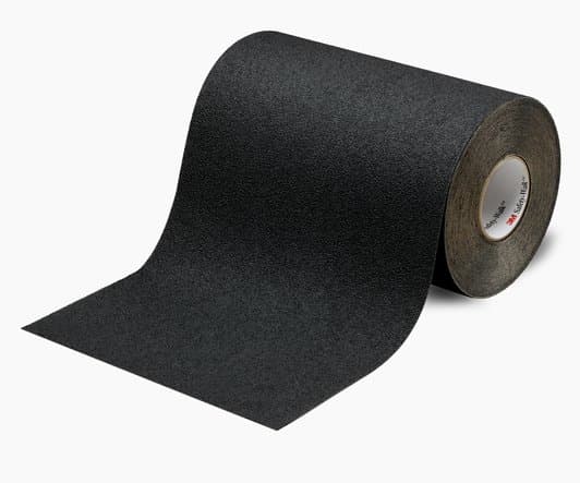 3M Slip-Resistant Medium Resilient Tapes & Treads 310, Musta, Suojaava, 18,3 m, 100 mm