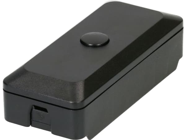 Max Hauri AG 161272, Dimmer, 100 W, Extern, Knappar, Svart, halogen, Glödande, LED Svart
