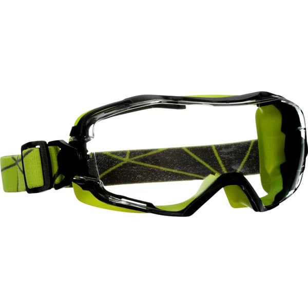 3M GG6001SGAF-GRN Heltäckande skyddsglasögon inkl. anti-fogskydd, med repskydd Limegrön EN 166, EN 170 DIN 166, DIN 170