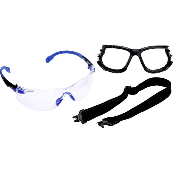 3M S1101SGAFKT Skyddsglasögon inkl. anti-fogskydd Blå-svart EN 166 DIN 166
