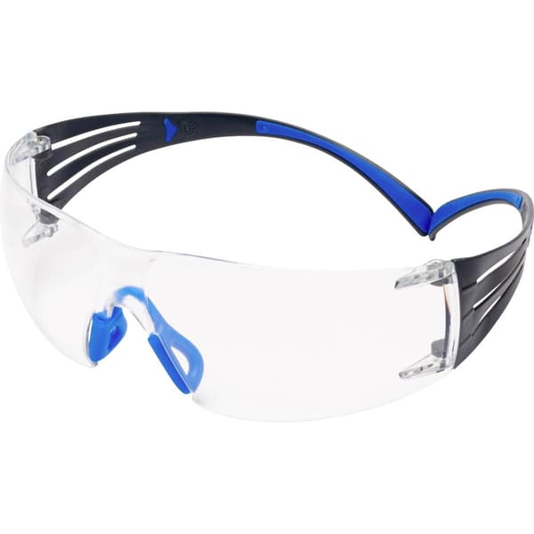 3M SF401SGAF-BLU Överglasögon inkl. anti-fogskydd Blå, Grå EN 166, EN 170, EN 172 DIN 166, DIN 170, DIN 172