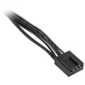 Miniatyrbild 2 av 2: Y-kabel PC-fläkt [1x PC-fläkt hona 4-pol - 4x PC-fläkt hona 4-pol] 0.35 m Svart Kolink