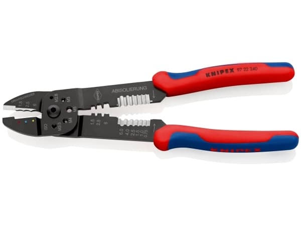Knipex Knipex arbeid 97 22 240 SB Krympetang 0,5 til 6 mm²
