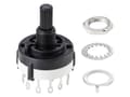 Miniatyrbilde 2 av 2: TRU COMPONENTS TC-9415596 SR26A4-2X6-18F20 Drejekontakt 250 V 150 mA 12 x 30 ° 1 stk
