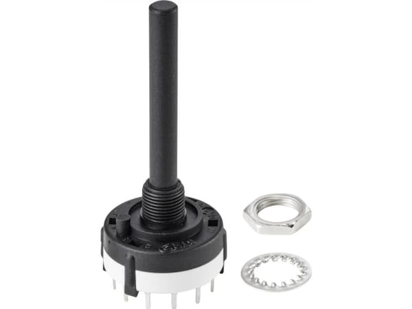 TRU COMPONENTS TC-9415608 SR26E4712-R-50 Drejekontakt 250 V 150 mA 12 x 30 ° 1 stk