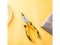 Miniatyrbild 4 av 5: Deli Tools EDL2106, Nåltänger, Kolstål, Svart, Gul, 55 mm, 160 mm