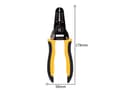 Miniatyrbilde 3 av 5: Deli Tools EDL2607, Beskyttelses isolasjon, Sort, Gult