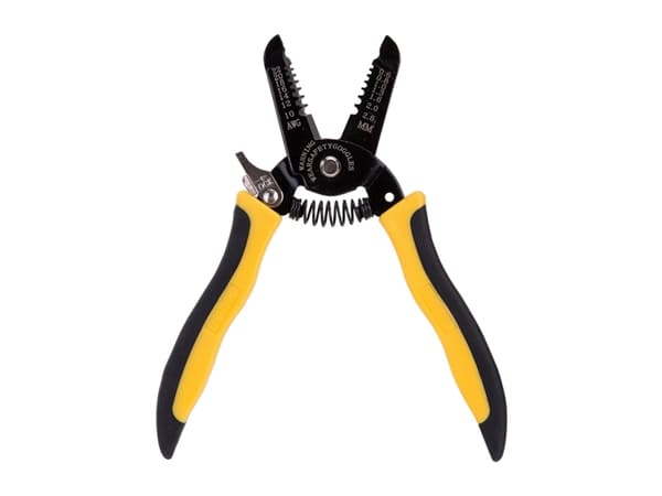 Deli Tools EDL2607, Beskyttelses isolasjon, Sort, Gult