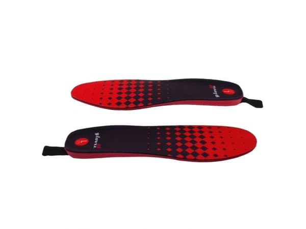 Glovii GW2L, Unisex, Alle (tider), Oppvarmet innersåle, Sort, red, Alle sesonger