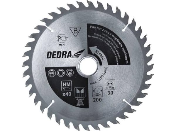 Dedra SIRKELSAG FOR TRE 48Z DIAMETER 150X10 MM H15048C DEDRA