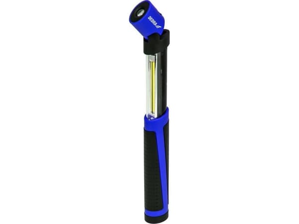 DEDRA TORCH 2W COB LED + 0.5W LED EXTENDED WITH BATTERIES L1008 DEDRA