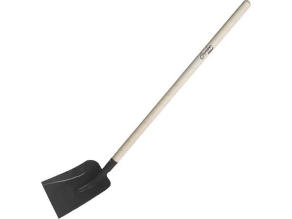 DEDRA SAND SHOVEL, WOODEN SHAFT PROFILED, LEN. 154CM 80C012 DEDRA