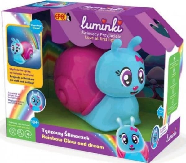 Epee EP Luminki - Glowing Friends - Rainbow Snail regnbueprojektor 04131