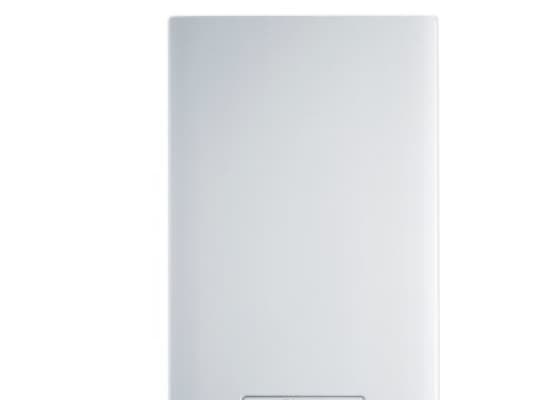 Vaillant 9 kW vägghängd vattenkokare med små mått och modern design.
