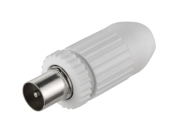 Triax 153120, F-typ, IEC, Hanstik, 75 ohm (O)
