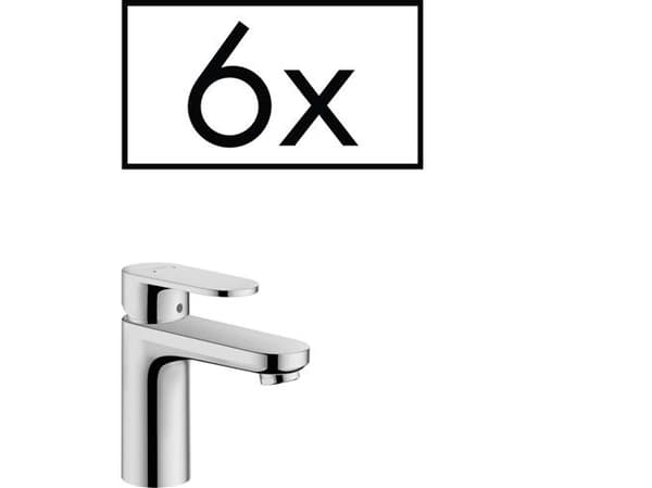 hansGrohe Vernis Blend 1-grebs håndvaskarmatur 70, med løft-op bundventil, projektpakke (6 stk.), kr