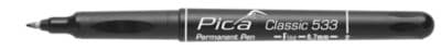 PICA Classic Permanent marker INSTANT-DRY 0,7mm rund spids sort - 2107729
