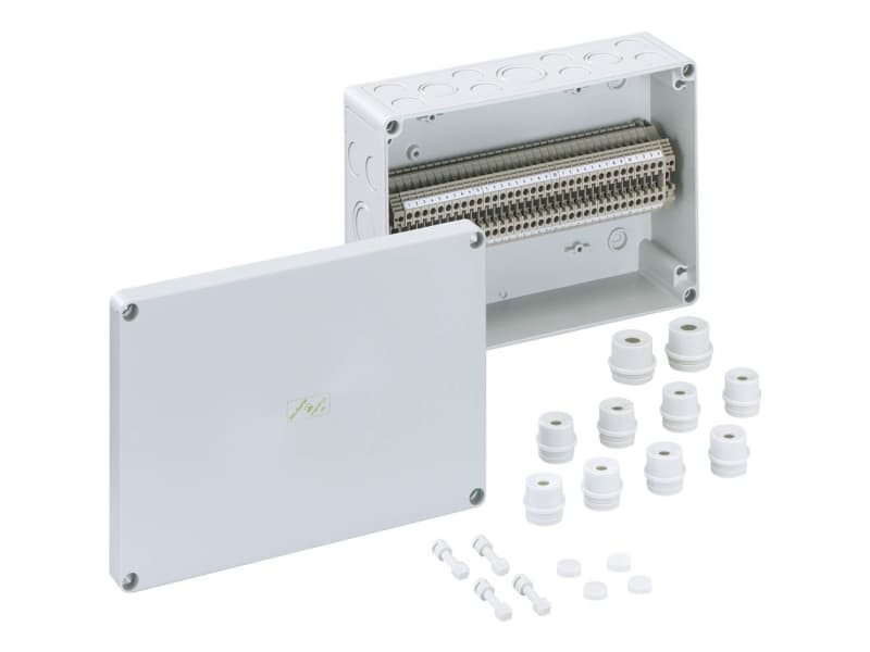 Spelsberg RKi 4/34-34x4q Skåp för terminalrader 180 x 254 x 90 Plast Grå 1 st