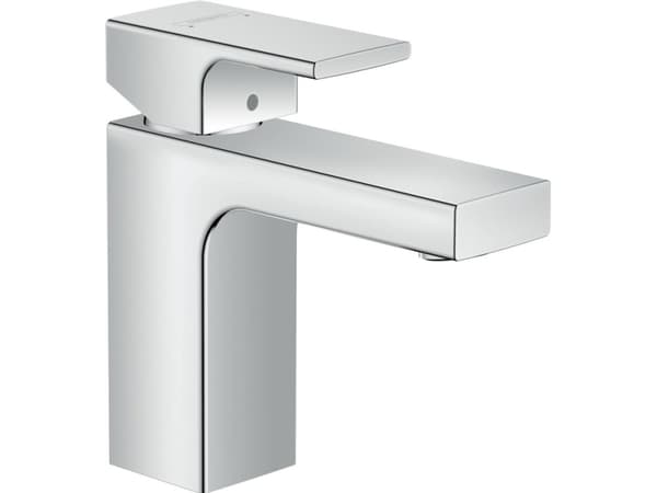 hansGrohe Vernis Shape 1-grebs håndvaskarmatur 100, med løft-op bundventil, krom