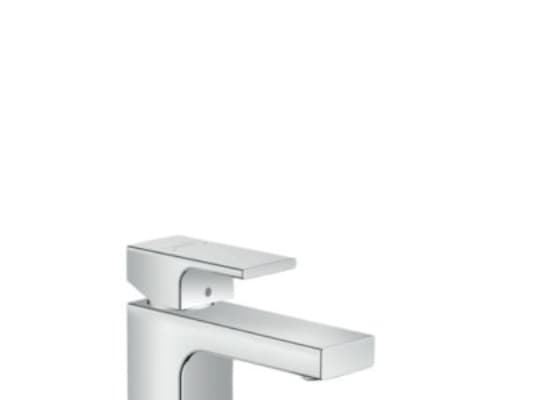 hansGrohe Vernis Shape 1-grebs håndvaskarmatur 100, med løft-op bundventil, krom
