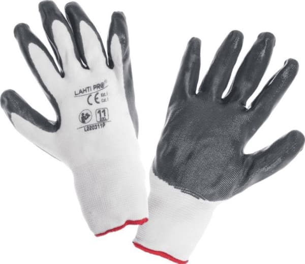 Lahti Pro Nitrile beskyttelseshansker 7" 12 par (L220307P)