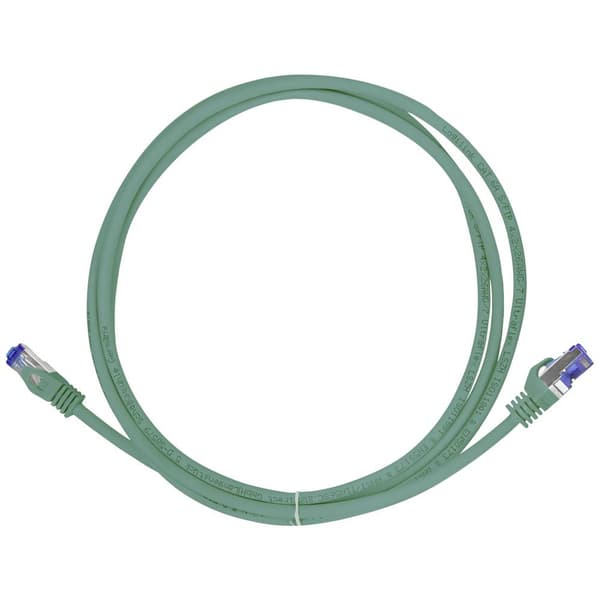 LogiLink C6A095S RJ45 CAT 6A S/FTP 10.00 m Grön 1 st