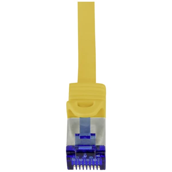 LogiLink C6A107S RJ45 CAT 6A S/FTP 15.00 m Gul 1 st