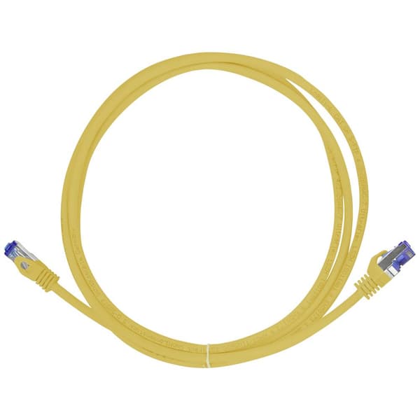 LogiLink C6A107S RJ45 CAT 6A S/FTP 15.00 m Gul 1 st