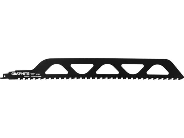 Reciprocating Saw Blade, HM, 455 x 50 x 1.5 mm, 2TPI