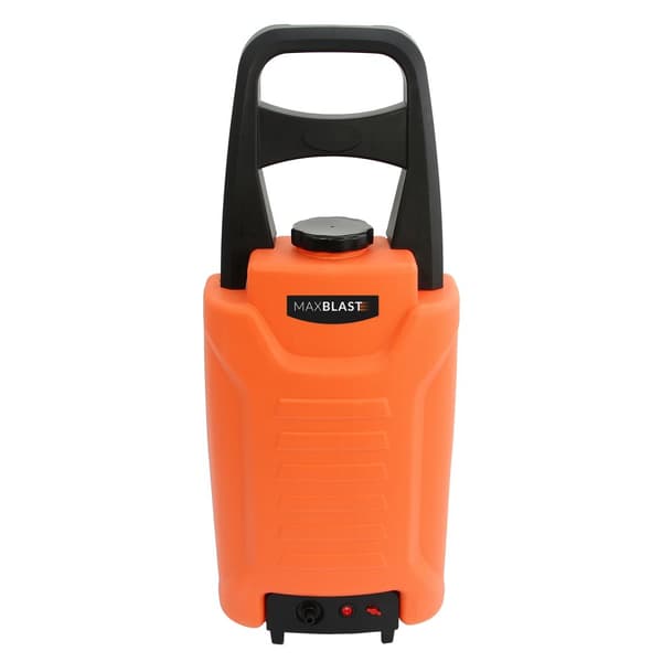 Elektrisk Utrusting för Vattenmatad Fönsterrengöring Fönstertvätt Fönsterputs 30 l Vattentank med Hjul 7 m Vattenslang 60MPa Tryck | MonsterShop