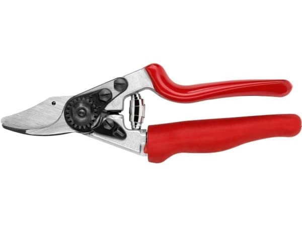 Felco 12, Ambolt, Aluminium, Rød, Rustfritt stål, Rustfritt stål, 20 cm