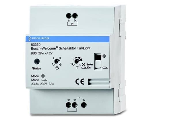 Busch-Jaeger 2CKA008300A0044, Skifteaktuator, IP20, Hvid, RoHS CE, Strøm, 3 A