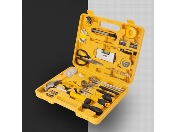 Deli Tools EDL1048J, Svart, Gul, 48 verktyg