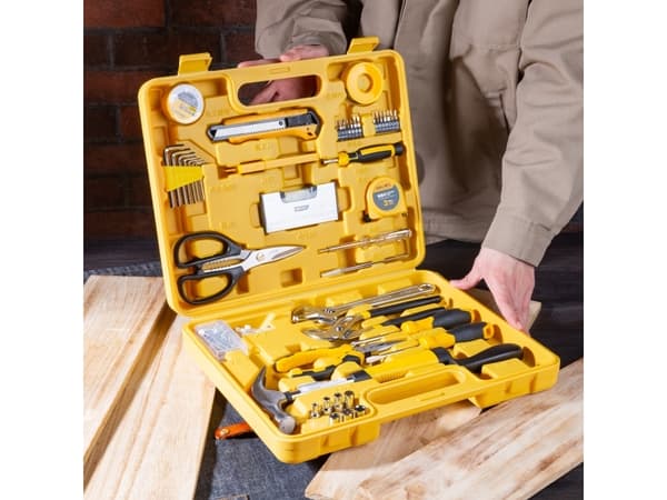 Deli Tools EDL1048J, Svart, Gul, 48 verktyg