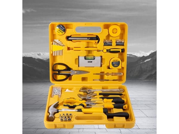 Deli Tools EDL1048J, Svart, Gul, 48 verktyg