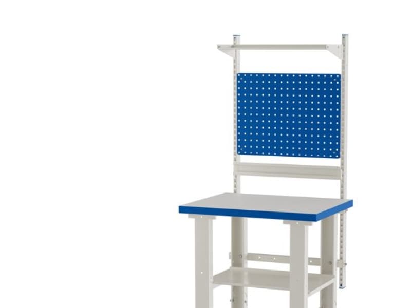 Rullebord Basic med påbygning 800x620 RAL 9002