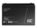 Miniatyrbilde 4 av 5: Green Cell - UPS-batteri - 1 x batteri - Sealed Lead Acid (SLA) - 100 Ah - svart