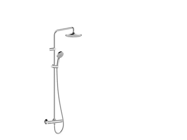 Hansgrohe Vernis Blend Showerpipe 200 1-jet duschsystem med termostat och Ø205 mm huvuddusch
