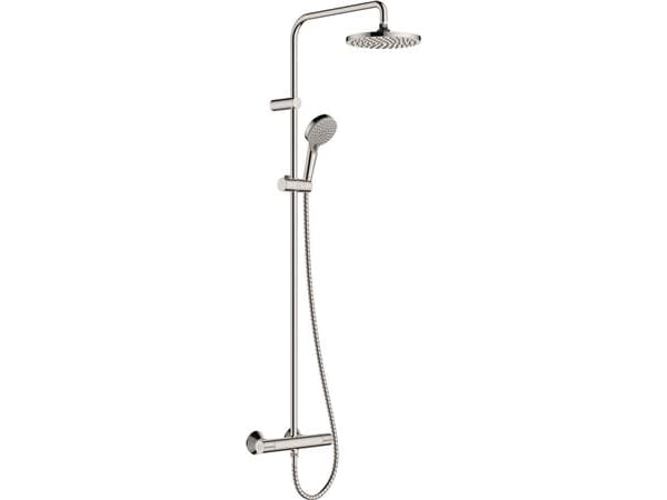 Hansgrohe Vernis Blend Showerpipe 200 1-jet duschsystem med termostat och Ø205 mm huvuddusch