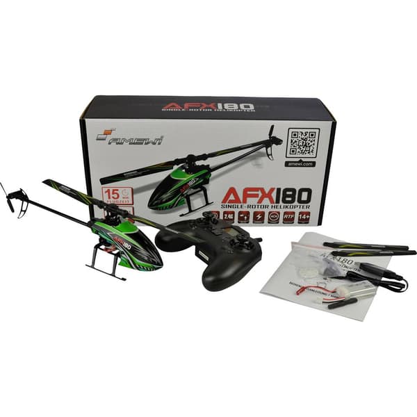 Amewi AFX180 Single-Rotor RC Helikopter nybörjare RtF