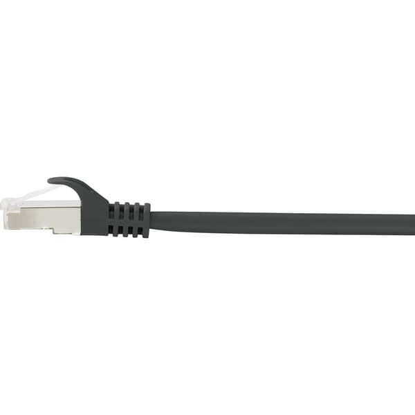 Renkforce RF-4732884 RJ45 Nätverkkabel, Patchkabel CAT 5e F/UTP 5.00 m Svart med låsskydd 1 st