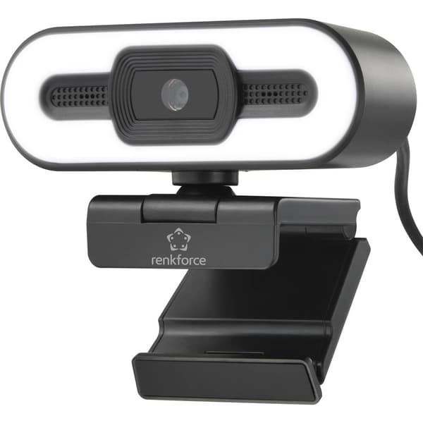 Renkforce RF-WC-200 Webkamera 2592 x 1944 Pixel klämfäste