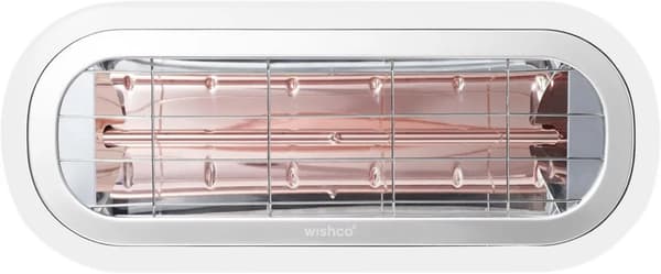 Wishco 2000 MINI terrassevarmer - Hvit