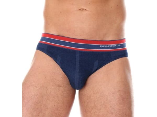 Brubeck Herretruser ACTIVE WOOL BE10110, marineblå, XXL